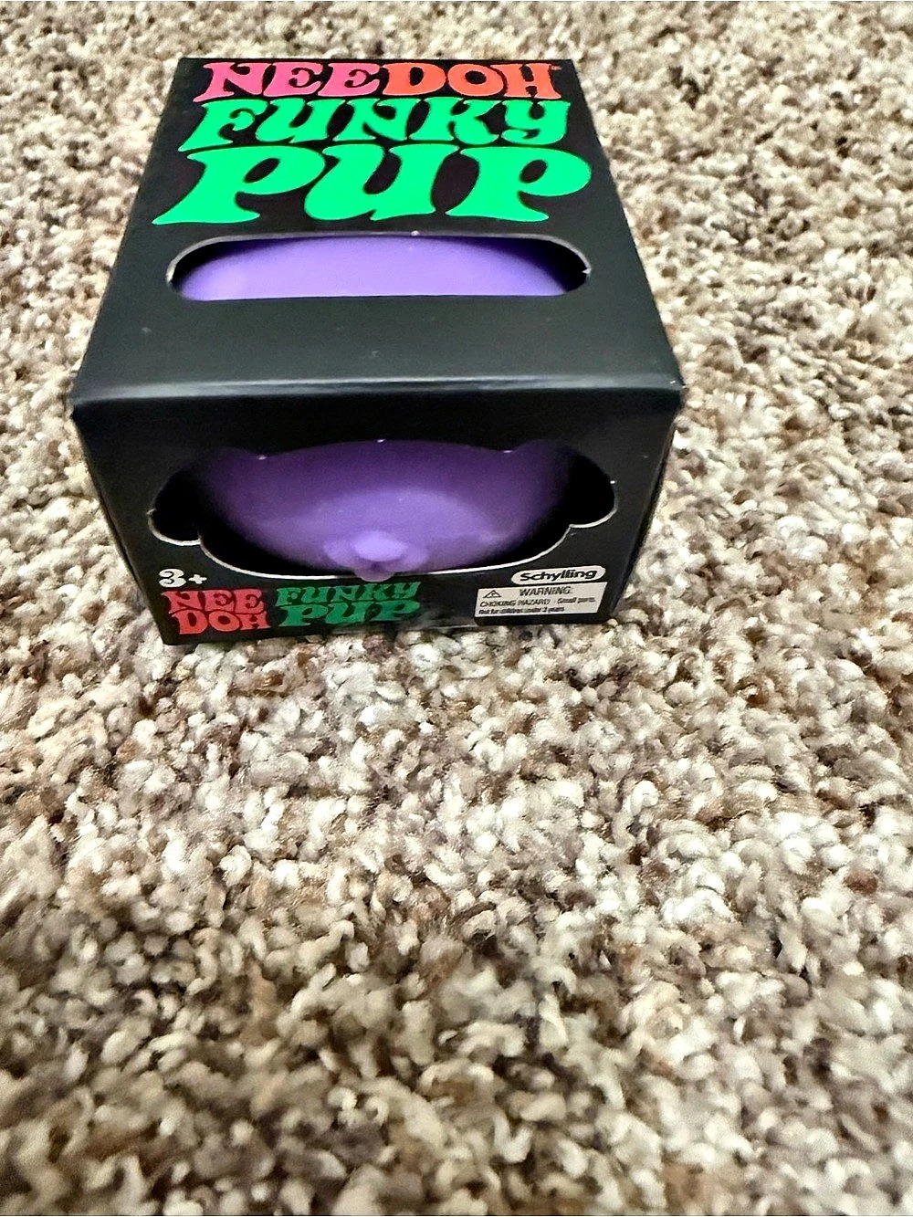 Needoh funky pup purple